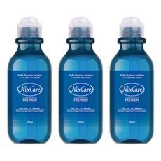 휴메디솔 닉스케어 프리미엄 렌즈 세정액, 3개, 160ml