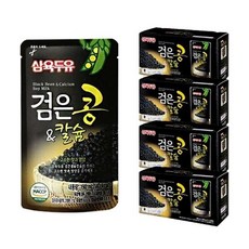 삼육 검은콩앤칼슘파우치 190ml 80팩, 80개