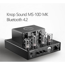 노브사운드 ms-10d mk2 nobsound 진공관엠프 블루투스, 블랙블루투스