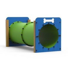  애견 어질리티 세트 강아지 훈련용품, F. 통로 