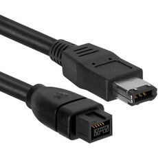 케이블 빌더 파이어와이어 800 400 9핀에서 6핀까지 6FT IEEE 1394B