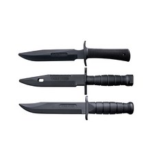 고무 나이프 콜드스틸 가짜 무술 칼 공연 훈련 소품, 상세 페이지 참고, 1개