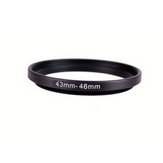 DSRL 카메라에 대한 도매 43-46mm 렌즈 필터 스텝 업 링 어댑터 일반 모델 W, 상세내용참조