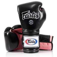 Fairtex 페어텍스 BGV9 무에타이 킥 복싱 글러브, Black/Pink