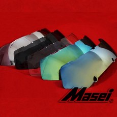 해외직구 MASEI 610 오토바이 헬멧 렌즈 IRONMAN 아이언 맨 헬멧 len ses 하프 헬멧 오픈 페이스 헬멧 610 액세서리, Silver plating