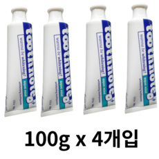 투스노트 미백 치약 아쿠아민트향, 3개, 400g