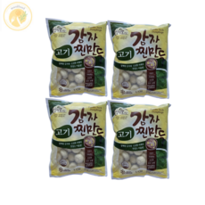 아하 양짓말 감자고기찐만두, 1.4kg, 4개