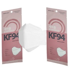케어플퀸 KF94 방역 마스크 대형 100매, 단품
