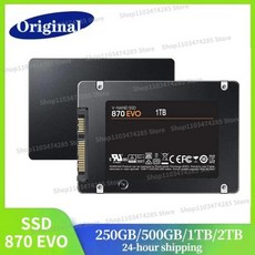 SSD 870 EVO 내장 솔리드 스테이트 디스크 HDD 하드 드라이브 SATA3 2.5 인치 SSD 노트북 데스크탑 PC MLC 디스코 듀로 500GB 1TB 2TB