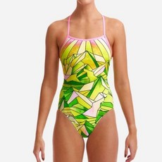 강습용수영복 Funkita 여성용 트라이애슬론 뒷면 수영복 원피스 기능성 트레이닝 스포츠