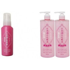 [세트 산다]국정 무네 일본 청주의 미용제 150ml&amp;일본 술의 스킨 고보습 500ml× 2개 국정 종회 뷰티, 1
