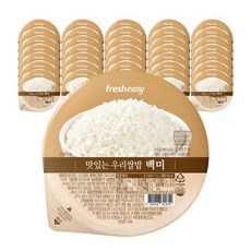 [fresheasy] 우리쌀밥 즉석밥 백미 210g 1BOX (36개입), 36개