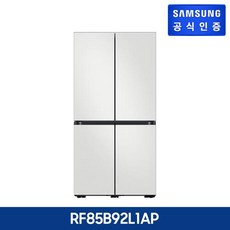 삼성 비스포크 냉장고 866L 글래스 [RF85B92L1AP], 글램화이트