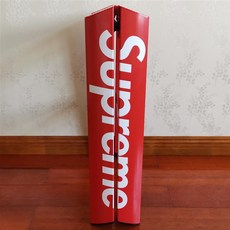 supreme 슈프림 디자인 알류미늄 삼각 사다리 2단 3단, 오렌지개