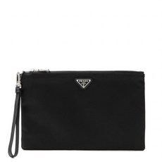 프라다 2NH006 064 NERO 남성 포코노 스트랩 클러치백 20FW