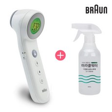 [15이전/국내당일출고]브라운 비접촉 체온계 BNT400 (NTF3000)+살균소독스프레이400ML, 1개