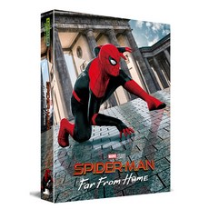 [블루레이] 스파이더맨: 파 프롬 홈 [4K UHD+3D+2D] [A1 풀슬립 스틸북 한정판] (3disc) -36P 포토북+포토카드 6종+아트카드 5종