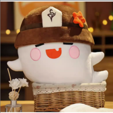 미호요 원신 굿즈 호두 유령 봉제 인형 베개 쿠션