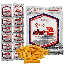 진한제과 브이콘 50g x 13 옛날과자 불량식품 추억의 과자, 13개