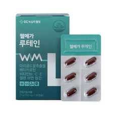 [GC 녹십자웰빙] 웰메가 루테인 프리미엄 눈 영양제 700mgX30캡슐X1개(1개월분)