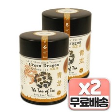 The Tao of Tea 그린 드래곤 우롱 티 루즈 리프 Green Dragon Oolong Tea Loose Leaf, 4개, 100g