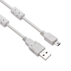 USB2.0 미니 5P (AM-미니5PM) / 50cm 1M 1.8M 3M 5M 7M 10M / USB-301A와 동일결선 / USB미니5P케이블 / PLC케이블, 1개
