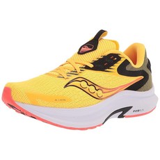 Saucony 남성용 Axon 2 러닝화 블랙/화이트. 114334