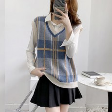 폴로보이즈니트조끼