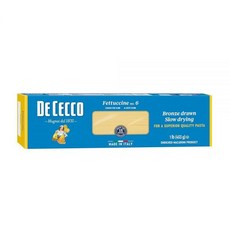 De Cecco Semolina 파스타 페투치니 No.6 0.5kg(1파운드) (5팩), 5개, 없음, 453g