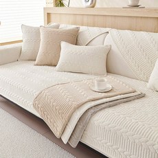 오라이프샵 플라워 극세사 사계절 쇼파패드 미끄럼방지 논슬립 WO2