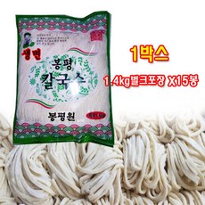 봉평원 생면 칼국수(벌크)-1.4kgx15봉(105인분)업소 전문용, 1팩, 1.4kg