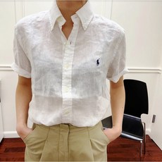 폴로린넨반팔셔츠