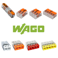 WAGO 와고커넥터 (단선용 모든전선용) 와고 커넥터 wago커넥터 전선 커넥터 전선 연결 단자 전선연결 전기선연결 꽂음형 전선커넥터, 100개, 단선용-4폴
