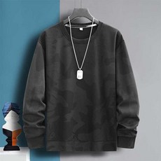 남자빅사이즈맨투맨 남성캐주얼 라운드넥 겨울티셔츠 M8XL