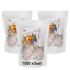 배도라지차 티백 도라지 배차 식수대용 목관리 환절기 기관지 아기 건강차 삼각티백