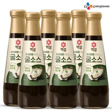 백설 프리미엄 굴소스, 6개, 350g