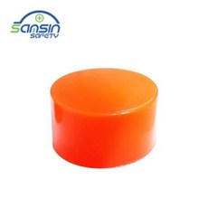 FST547832 라임마트 산업안전용 낱개 철근캡 형광실리콘 철근마개 35_38mm KH201