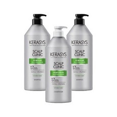 케라시스 두피 클리닉 단백질 샴푸 980ml x 2p + 컨디셔너 980ml 세트, 1세트