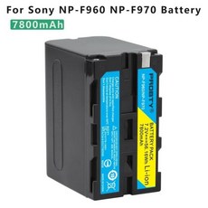 NP-F550 배터리 소니 PLM-100 CCD-TRV35 MVC-FD91 용 3200mAh, 1개, 1개입