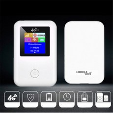 TianJie 4G 유니버설 와이파이 라우터 모바일 핫스팟 Mifi 잠금 해제 모뎀 LTE FDD 150Mbps 모뎀 무선 3G 4G 와이파이 SIM 카드 슬롯|무선 라우터|, 1개, MF902 LCD, 단일