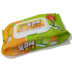 물걸레 청소포 중형 30매 가정 학교 사무실 업소 다용도 청소용 밀대용 청소 물티슈 리필용 바닥청소, 1개