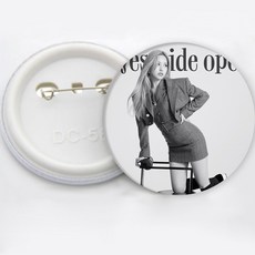 배찌 TWICE 토끼 가스 포멀 2집 신곡ICA N TSTOPME 주변 브로치 의류 작은 부품, MINA/02