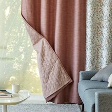 [모던하우스] ON 린넨스타일 3중방한 3도씨커튼 140X240 1장 아일렛