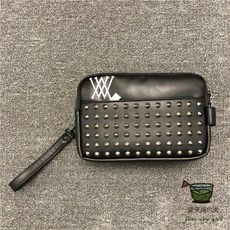 골프 파우치 NEW golf 의류가방 파우치 아이템 고급진다용도클러치 엄마아빠선물 골린이선물추천 커플골퍼추천 기분좋은라운딩아이템, 블랙