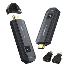 50 미터 무선 HDMI 송신기 수신기 동글 키트 익스텐더 1080P 무선 hdmi 송수신기, TX and RX, 1개 - minihdplayer1080