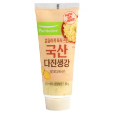 [풀무원] 편리한 튜브 다진생강 80g, 1개