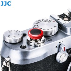 JJC 디럭스 나사식 소프트버튼(SRB-BK), 디럭스 [레드_블랙], 1개
