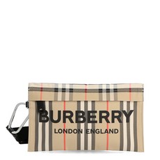 [Burberry][버버리] 8026738 LS PEBBLE HEN 로고 미니 파우치겸 클러치백