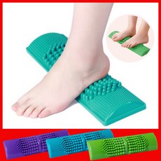 큐믹큐믹 발 지압판 지압 매트 발바닥 지압기 마사지판 마사지기, 그린, 1개 그린, 1개입