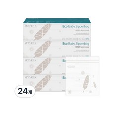 마더케이 에코 아기 지퍼백 15매입, 24개